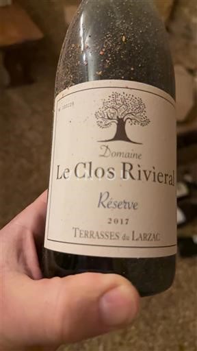 Languedoc Terrasses-du-Larzac Domaine Le Clos Rivieral Réserve 2017
