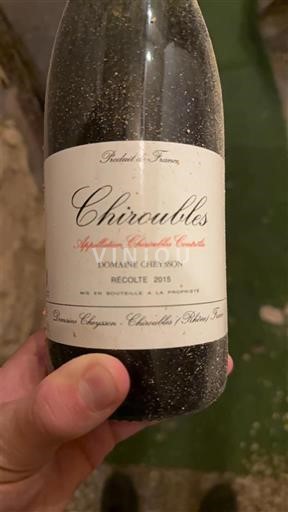 Beaujolais Chiroubles Domaine Cheysson 2015