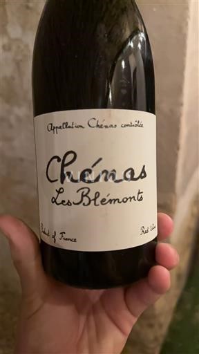Beaujolais Chénas Chénas Les Blémonts Non-Vintage