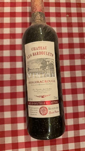 Zuidwest-Frankrijk Bergerac Château Les Bardoulets 2004