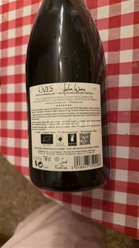 Roussillon Côtes-du-Roussillon Cazes Jules Wine Neročník