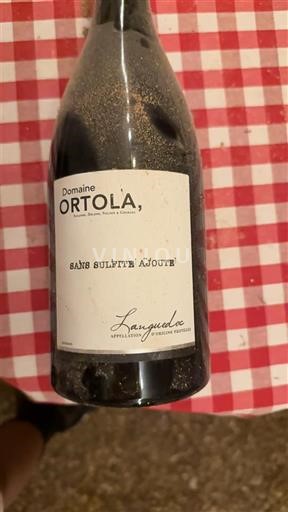 Languedoc Domaine Ortola Sans Sulfite Ajouté Non Millésimé