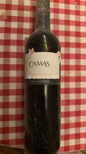 Linguadoca e Rossiglione Paese d'Oc Anne de Joyeuse Camas Syrah 2016