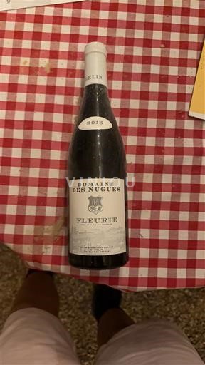 Beaujolais Fleurie Domaine S Nugues 2015