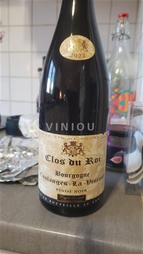 Borgoña Borgoña Coulanges-la-Vineuse Clos du Roi 2022