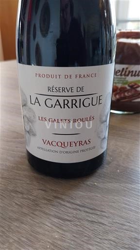 Rhône-dalen Vacqueyras La Garrigue Réserve de La Garrigue Les Galets Roulés 2023