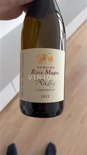Burgundi Rully Domaine Rois Mages Chaponnières 2022