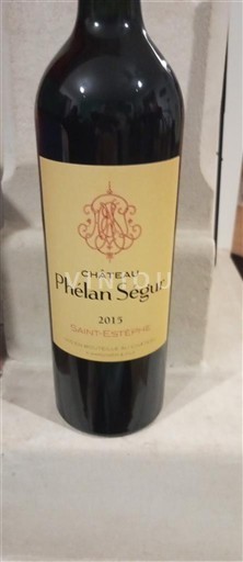 Bordeaux Saint-Estèphe Château Phélan Ségur 2015
