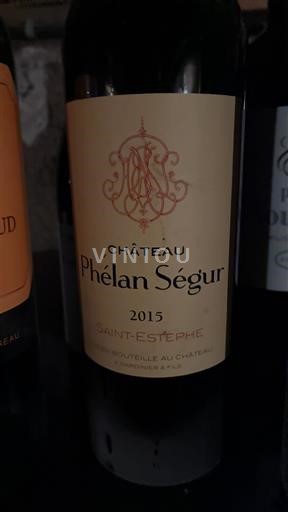 Bordeaux Saint-Estèphe Château Phélan Ségur 2015