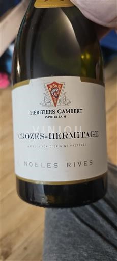 Rhône-dalen Crozes-Hermitage Héritiers Gambert Cave de Tain Nobles Rives 2022