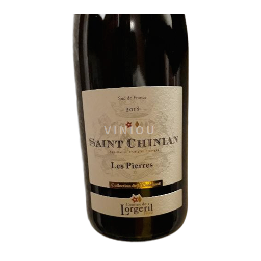 Languedoc Saint-Chinian Vignobles LORGERIL Les Pierres 2018