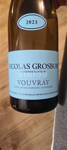 Údolí Loiry Vouvray Nicolas Grosbois 2023