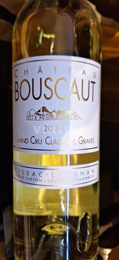 Bordeaux Pessac-Léognan Grand Cru Classé de Graves Château Bouscaut 2019