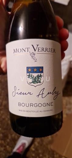 Бургундія Mont Verrier Sieur Aubry 2023