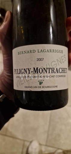 Bourgondië Puligny-Montrachet Bernard Lagarrigue 2007
