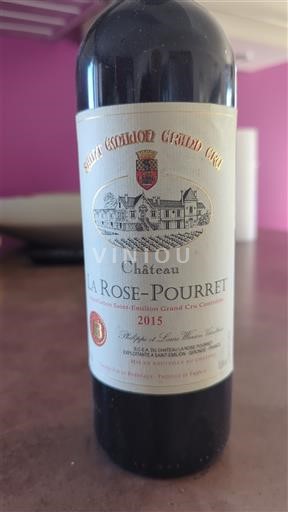 Bordeaux Saint-Émilion Grand Cru Grand Cru Château La Rose-Pourret 2015