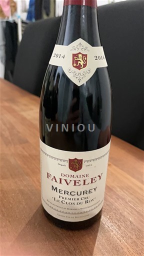 Bourgogne Mercurey Premier Cru Domaine Faiveley Le Clos du Roy 2014