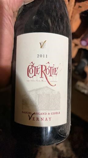 Vallée du Rhône Côte-rôtie Domaine Vernay 2011