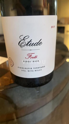 Californische AVA's Niet gespecificeerd Etude Fiddlestix Vineyard Forté 2019