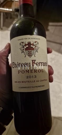 Bordeaux Pomerol Château Ferrand 2013