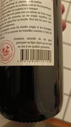 Burdeos Bordeaux La Moulière 2015