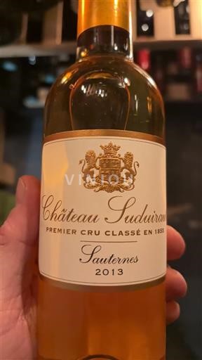 Bordeaux Sauternes Château Suduiraut 2013