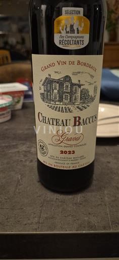 Bordeaux Château Baccus Grande 2023