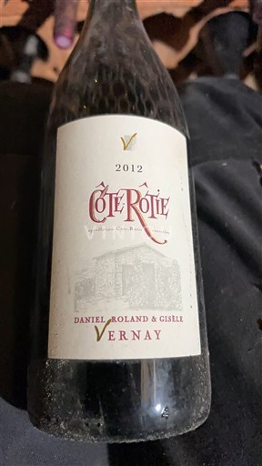 Vallée du Rhône Côte-rôtie Vernay 2012