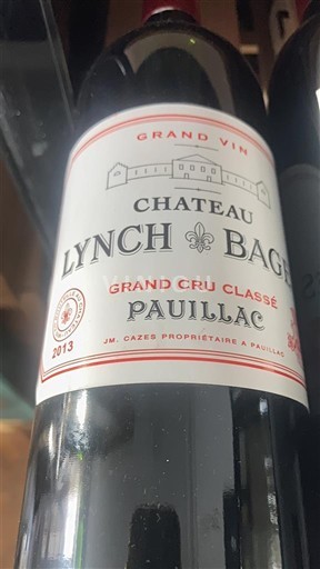 Bordeaux Pauillac Grand Cru Château Lynch-Bages 2013