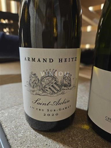 Borgoña San Aubin Premier Cru Armand Heitz 1er Cru Sur-Gamay 2020