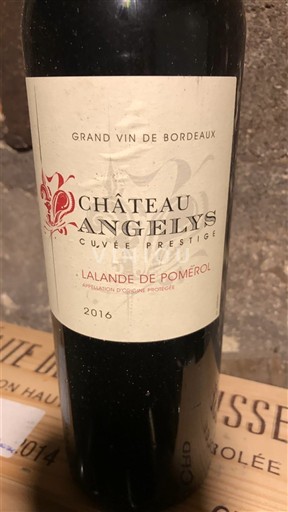 Burdeos Lalande-de-Pomerol Château Angelys Prestige 2016
