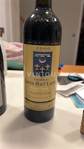 Bordeaux Pessac-Léognan Grand Cru Classé de Graves Château Smith Haut Lafitte 2000