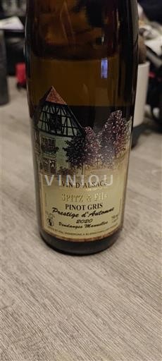 Alsacia Spitz & Fils Prestige d'Automne 2020