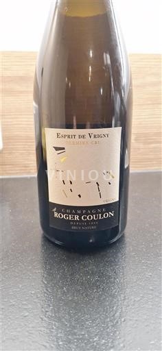 Champagne Sâm-panh Roger Coulon Esprit de Vrigny Không niên vụ