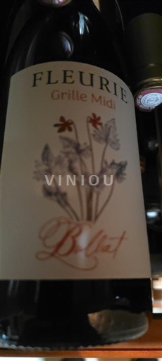 Beaujolais Fleurie Bélair Grille Midi 2023