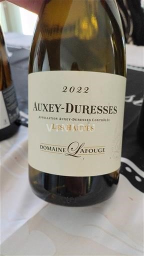 Burgundsko Auxey-Duresses Domaine Lafouge Les Hautés 2022