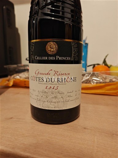 Valle del Ródano Côtes del Ródano Cellier des Princes Grande Réserve 2023
