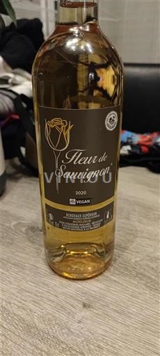 Rượu vang Blanc moelleux Fleur de sauvignon Château Naudonnet Plaisance 2020 Pháp Bordeaux Bordeaux trắng AOC