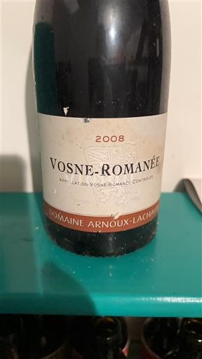 Borgoña Vosne-romanée Domaine Arnoux-Lachaux 2008