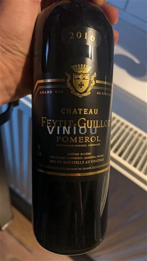 Bordeaux Pomerol Château Feytit-Guillot 2016