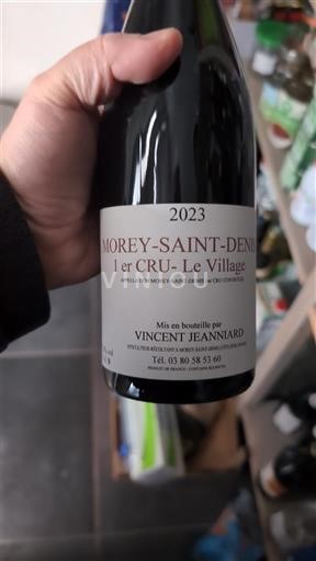 Бургундія Morey-Saint-Denis Premier Cru Vincent Jeanniard 1er Cru - Le Village 2023