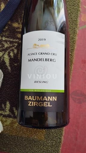 Alsace Ikke specificeret Grand Cru Domaine Baumann-Zirgel Mandelberg 2019