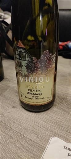 Alsasko Ryzlink Spitz et Fils Waldweg 2022