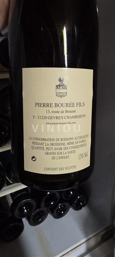 Borgoña Gevrey-Chambertin Pierre Bourée Fils 2003