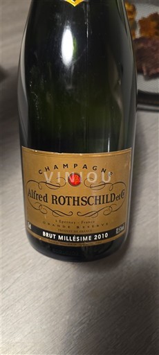 Champagne Alfred Rothschild 2010