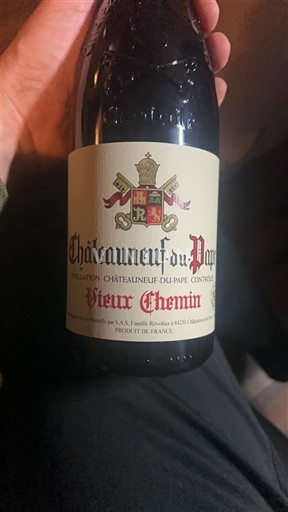 Valle del Rodano Châteauneuf-du-Pape Château Châteauneuf-du-Pape Vieux Chemin Senza annata