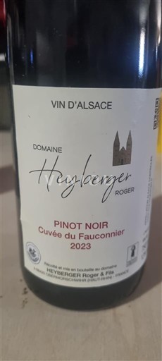 Алзас Аласас Domaine Heyberger Roger du Fauconnier 2023