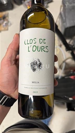 Provence Côtes de Provence Clos de l'Ours Milia 2023