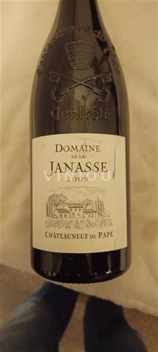 Vallée du Rhône Châteauneuf-du-pape Domaine La Janasse 2009