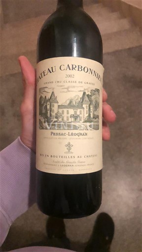 Bordeaux Pessac-Léognan Grand Cru Classé de Graves Château Carbonnieux 2002